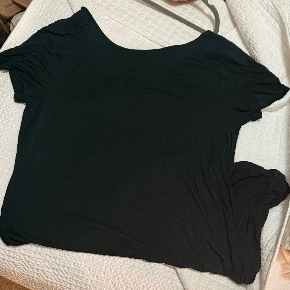 Dark Green TShirt Dress